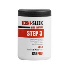 KayPro Acidifying MASK STEP 3 – TECNI-SLEEK LISS SYSTEM – 1000 мл цена и информация | Распылите крем-спрей на волосы на расстоянии 20-25 см, расчешите их расческой. | 220.lv