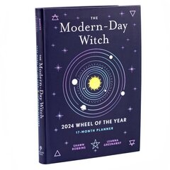 Modern-Day Witch 2024 Wheel of the Year 17-Month Planner cena un informācija | Pašpalīdzības grāmatas | 220.lv