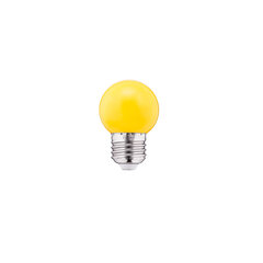 Светодиодная цветная лампа 1Вт G45 240В 55лм PC THORGEON, желтая цена и информация | Лампочки | 220.lv