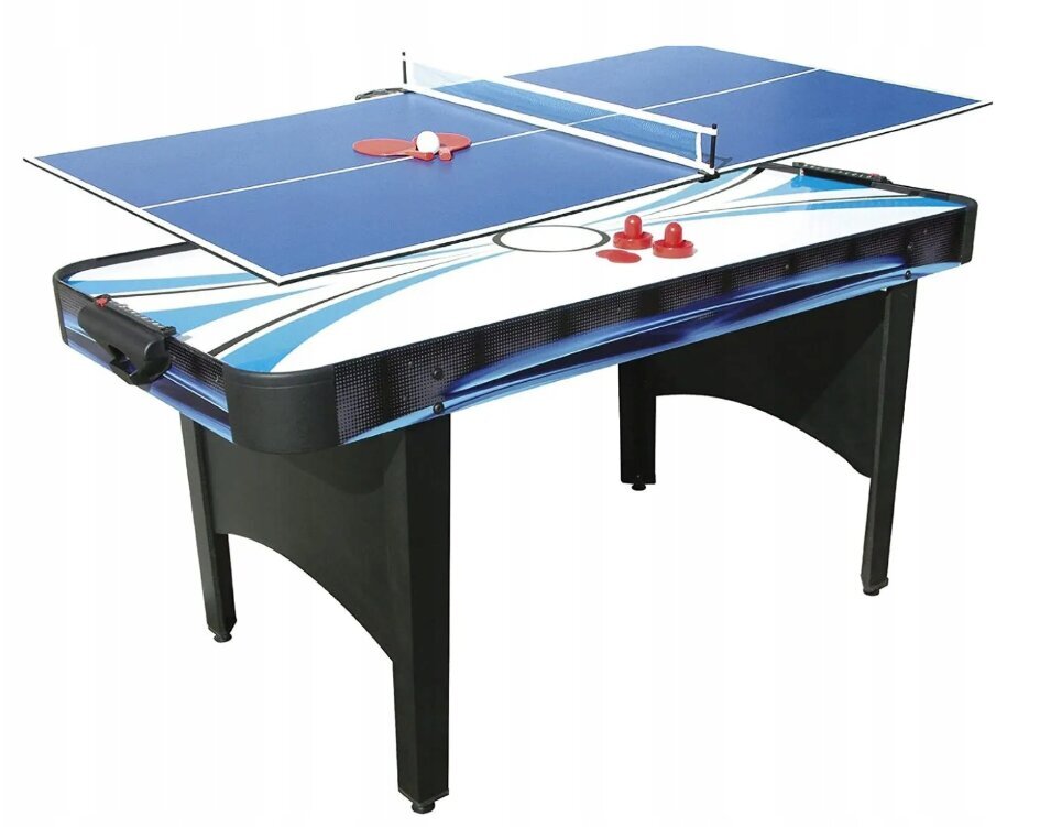 Galda teniss, gaisa hokeja galds Cymber Air2in1, 167 cm, zils cena un informācija | Galda tenisa galdi un pārklāji | 220.lv
