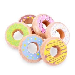 Spēļu komplekts Donuts Donuts New Classic Toys 10629, 6 gab cena un informācija | Rotaļlietas zīdaiņiem | 220.lv