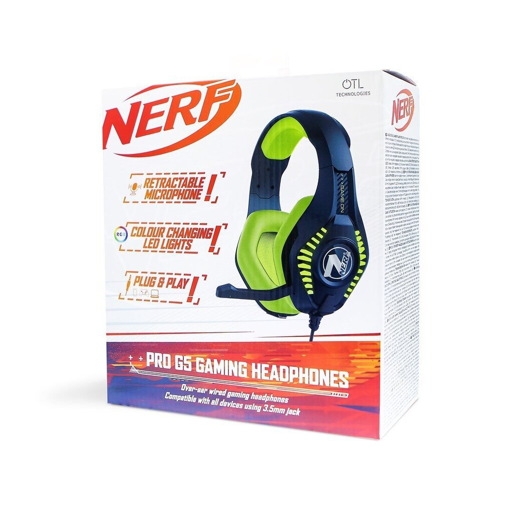 OTL Pro G5 Gaming Nerf = NF0977 cena un informācija | Austiņas | 220.lv