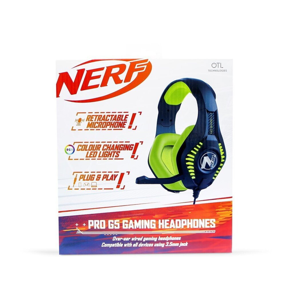 OTL Pro G5 Gaming Nerf = NF0977 cena un informācija | Austiņas | 220.lv