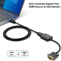Benfei HDMi-An-VGA cena un informācija | Adapteri un USB centrmezgli | 220.lv