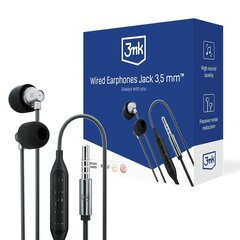 3mk Wired Earphones цена и информация | Наушники | 220.lv