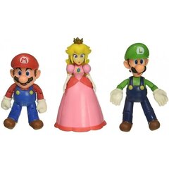 Super Mario Bros pack 3 skaitļi, 10 cm cena un informācija | Rotaļlietas zēniem | 220.lv