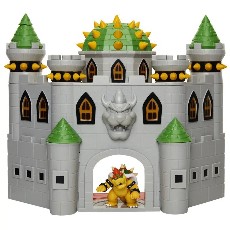 Mario Bros Deluxe Bowser pils rotaļu komplekts cena un informācija | Rotaļlietas zēniem | 220.lv