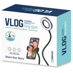 Platinet круговой осветитель PMRL3 Vlog LED Flexible цена и информация | Осветительное оборудование для фотосъемок | 220.lv