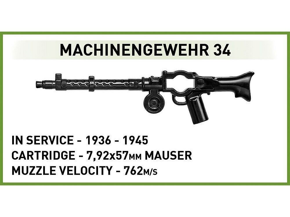 COBI - Konstruktors Panzerkampfwagen VI Ausf. B Königstiger, 2540 cena un informācija | Konstruktori | 220.lv