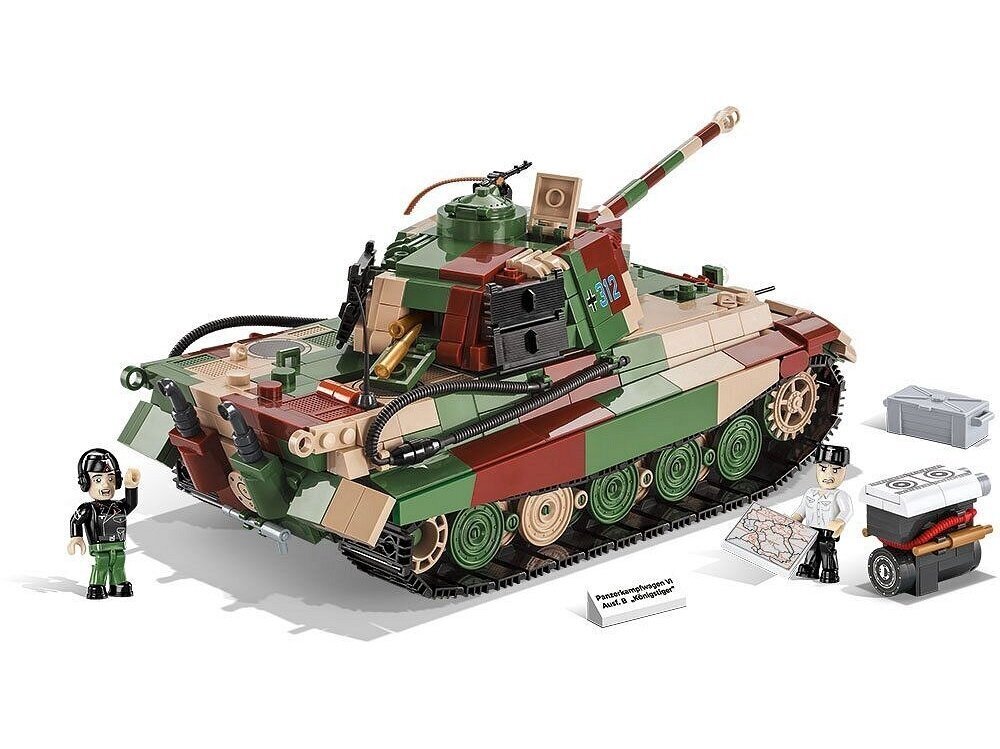 COBI - Konstruktors Panzerkampfwagen VI Ausf. B Königstiger, 2540 cena un informācija | Konstruktori | 220.lv