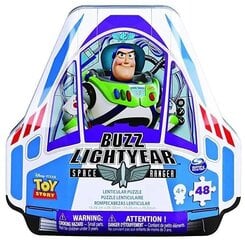 Spin Master - Rotaļlietu stāsts Buzz Lightyear puzzle formas skārda iepakojumā (20108499) cena un informācija | Puzles, 3D puzles | 220.lv