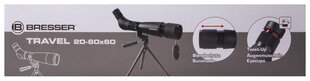 Bresser Travel 20–60x60 Spotting Scope цена и информация | Бинокль | 220.lv