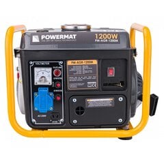 Электрогенератор PowerMat PM-AGR-1200M цена и информация | Электрогенераторы | 220.lv