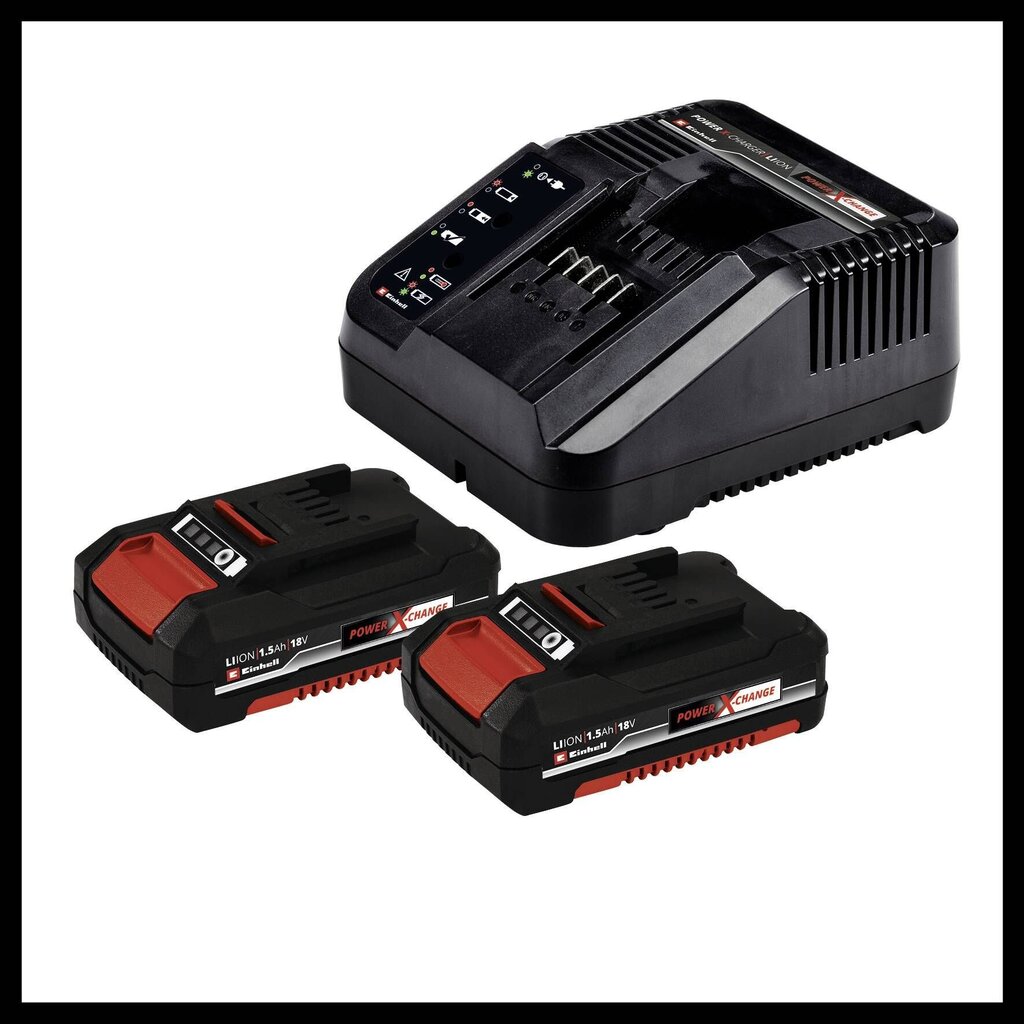 EINHELL Akumulatora urbjmašīna TE-CD 18/40-1 Li(2x1.5Ah) cena un informācija | Skrūvgrieži, urbjmašīnas | 220.lv