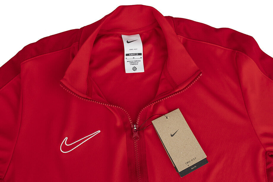 Jaka vīriešiem Nike Dri-FIT Academy 23 DR1681 657, sarkans cena un informācija | Vīriešu džemperi | 220.lv