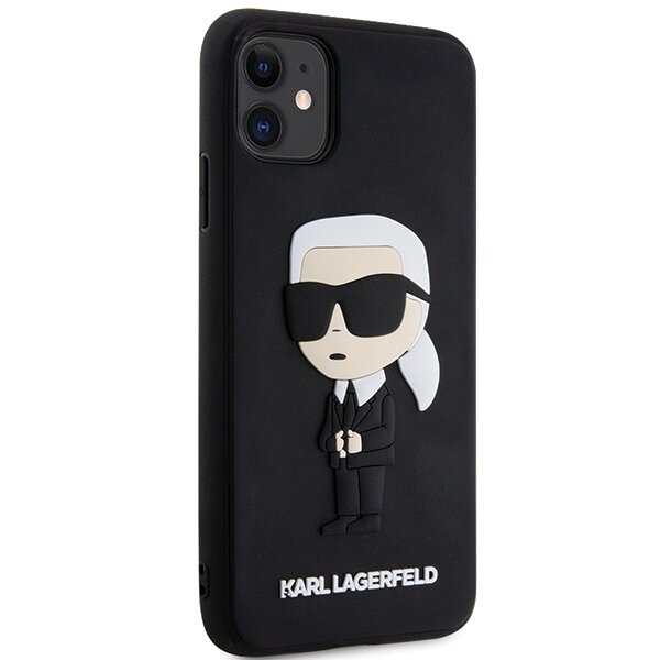 Karl Lagerfeld KLHCN613DRKINK iPhone 11 | Xr 6.1" maciņš cena un informācija | Telefonu vāciņi, maciņi | 220.lv