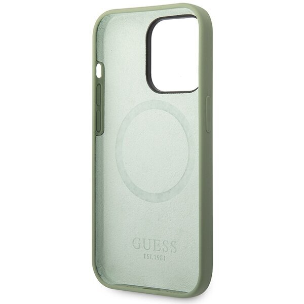 Guess GUHMP14XSBPLA iPhone 14 Pro Max 6.7" maciņš cena un informācija | Telefonu vāciņi, maciņi | 220.lv