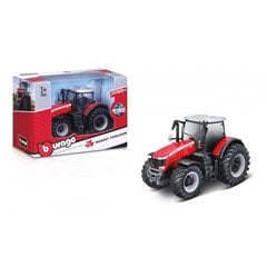 Bburago Massey Ferguson 8740S Bērnu traktors, 10 cm, sarkans cena un informācija | Rotaļlietas zēniem | 220.lv