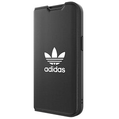 Adidas OR Booklet Case BASIC iPhone 14 6.1" melns un balts 50181 cena un informācija | Telefonu vāciņi, maciņi | 220.lv