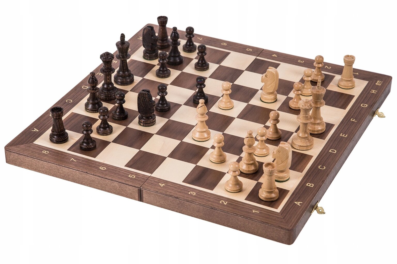 Galda spēle koka šahs, 53x53 cm cena un informācija | Galda spēles | 220.lv