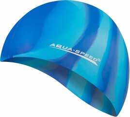 Шапочка для плавания Aqua Speed Bunt, темно синяя/синяя цена и информация | Шапочки для плавания | 220.lv