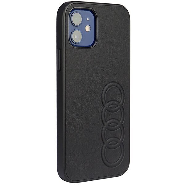 Futrālis Audi Synthetic Leather Case Apple iPhone 11 Pro, melns цена и информация | Telefonu vāciņi, maciņi | 220.lv