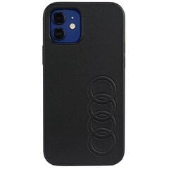 Futrālis Audi Synthetic Leather Case Apple iPhone 11 Pro, melns цена и информация | Чехлы для телефонов | 220.lv