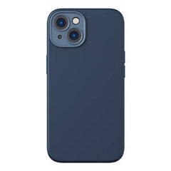 Baseus Baseus šķidrā silīcija dioksīda magnētiskais korpuss un rūdīta stikla komplekts iPhone 14 Plus (zils) cena un informācija | Telefonu vāciņi, maciņi | 220.lv