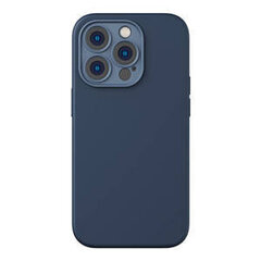 Baseus Baseus šķidrā silīcija dioksīda magnētiskais korpuss un rūdīta stikla komplekts iPhone 14 Pro (zils) cena un informācija | Telefonu vāciņi, maciņi | 220.lv