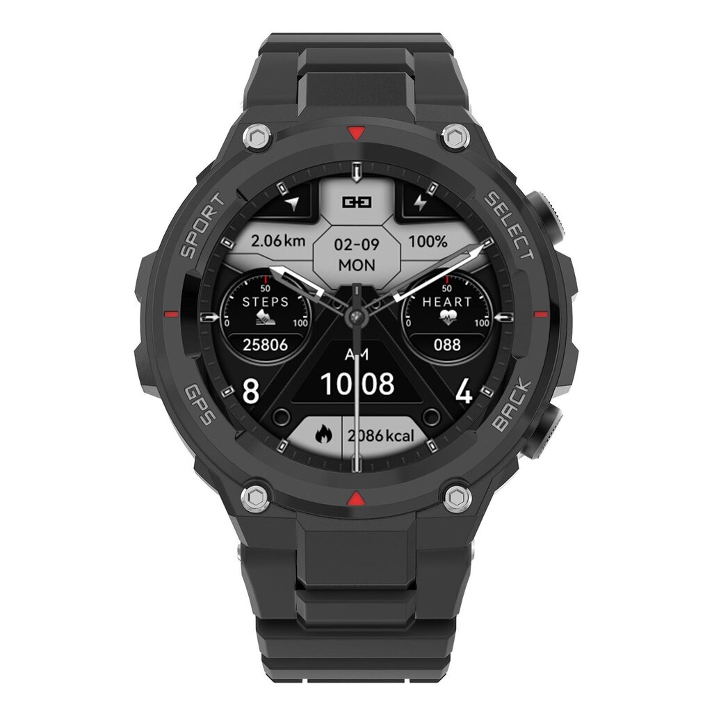 DT NO.1 DT5 Sport Black cena un informācija | Viedpulksteņi (smartwatch) | 220.lv