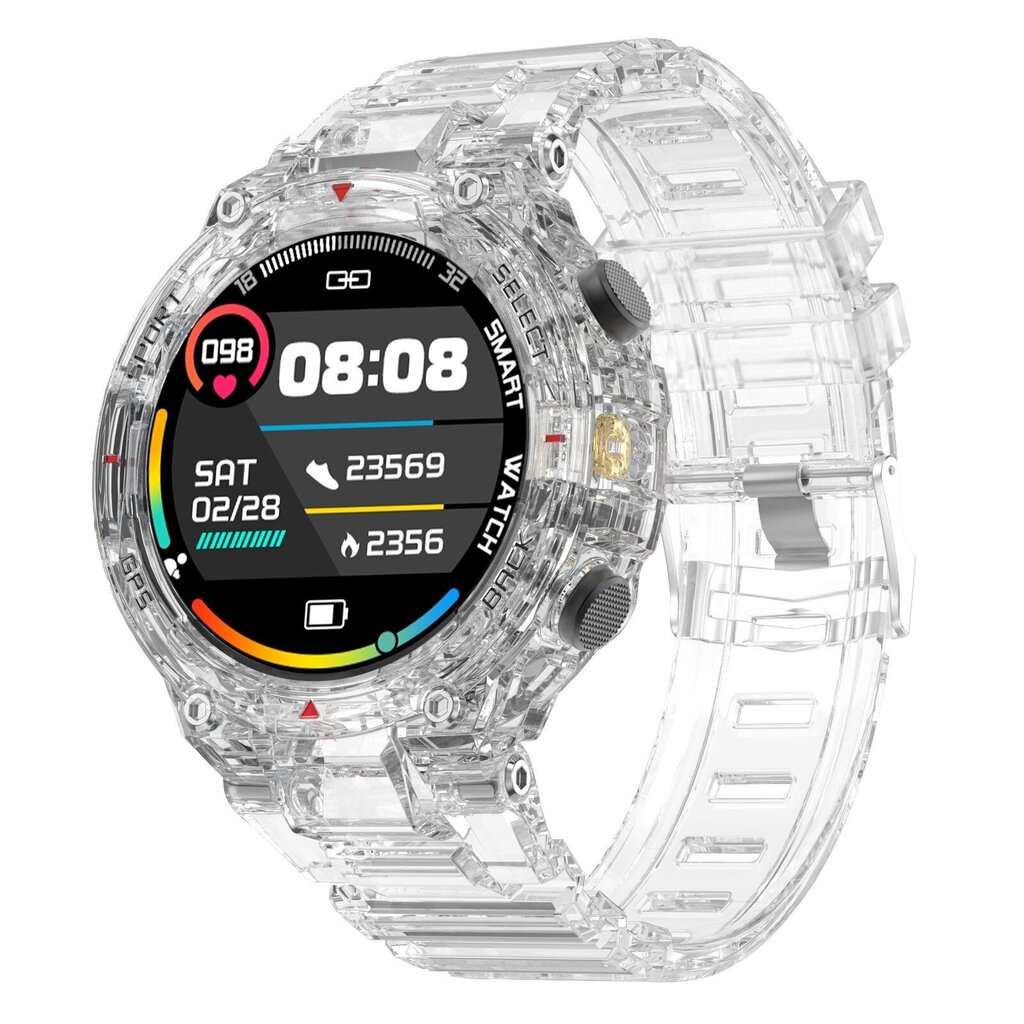 DT NO.1 DT5 Sport Transparent cena un informācija | Viedpulksteņi (smartwatch) | 220.lv