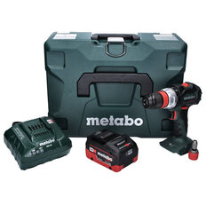 Аккумуляторная дрель Metabo BS 18 LT BL Q, 18 В 75 Нм, бесщеточная + 1 аккумулятор 5,5 Ач + зарядное устройство + metaBOX. цена и информация | Шуруповерты, дрели | 220.lv