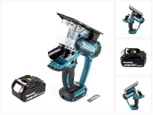 Аккумуляторная пила для гипсокартона Makita DSD 180 M1, 18 В, без зарядного устройства цена и информация | Пилы, циркулярные станки | 220.lv