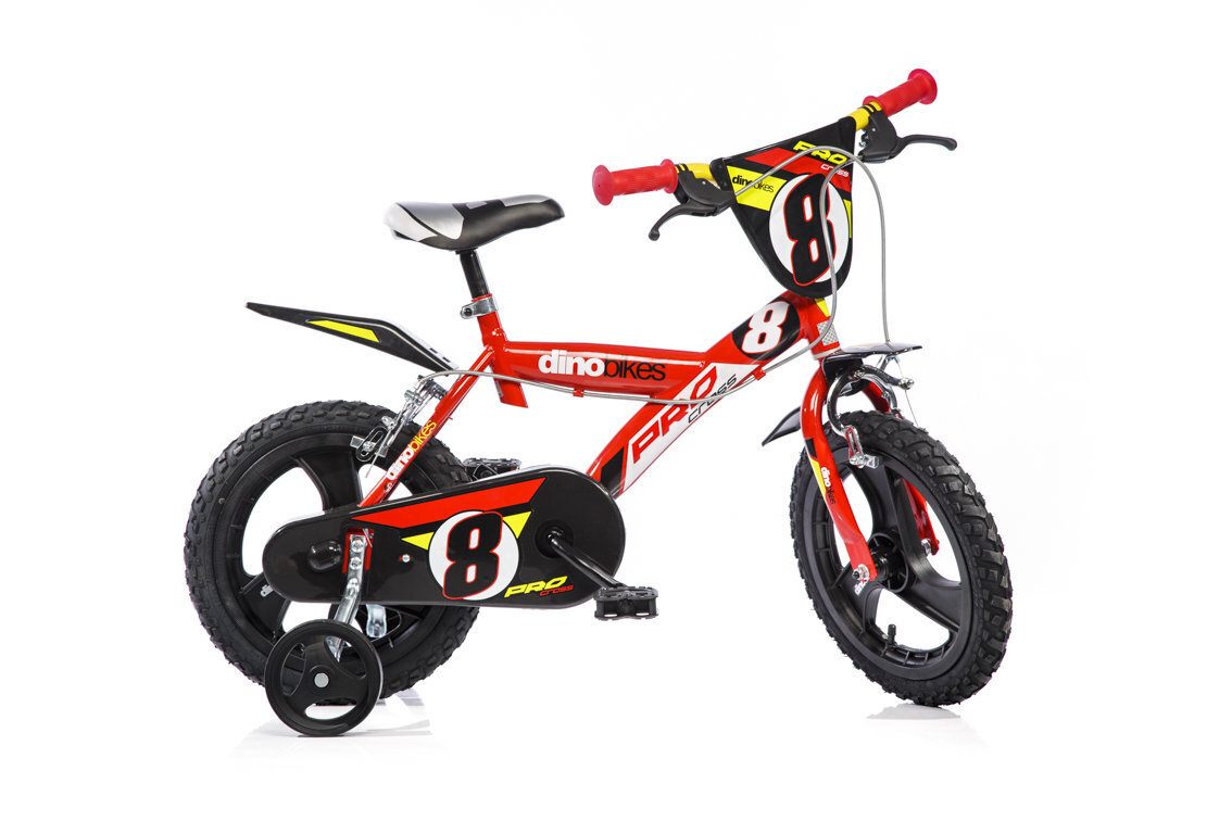 Bērnu velosipēds Dino bikes 14" (143GLN-06) цена и информация | Velosipēdi | 220.lv