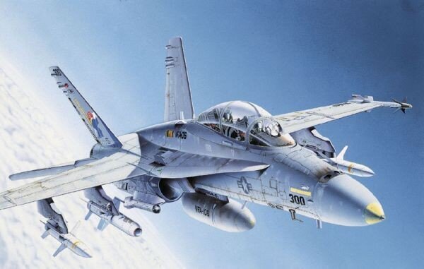 Italeri Plastmasas modelis F/A-18 C/D Wild Weasel cena un informācija | Konstruktori | 220.lv