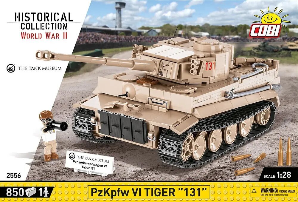 COBI - Konstruktors Panzerkampfwagen VI Tiger 131, 1/28, 2556 cena un informācija | Konstruktori | 220.lv