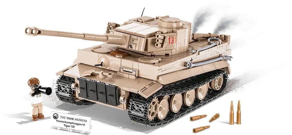 COBI - Konstruktors Panzerkampfwagen VI Tiger 131, 1/28, 2556 cena un informācija | Konstruktori | 220.lv