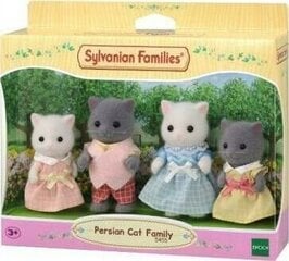 Lelles Sylvanian Families 5455 The Persian Cat Family cena un informācija | Rotaļlietas meitenēm | 220.lv