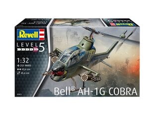 Revell - AH1G Cobra, 1/32, 03821 cena un informācija | Konstruktori | 220.lv