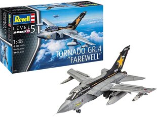 Revell - Tornado GR.4 "Farewell", 1/48, 03853 cena un informācija | Konstruktori | 220.lv