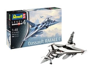 Revell - Dassault Rafale C, 1/48, 03901 cena un informācija | Konstruktori | 220.lv