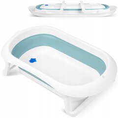 Saliekamā bērnu vanna, zila cena un informācija | Mazuļa mazgāšana | 220.lv