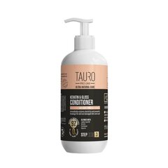 Кондиционер с кератином для ухода за шерстью Tauro Pro Line Ultra Natural Care Keratin & Gloss, 400 мл цена и информация | Косметические средства для животных | 220.lv