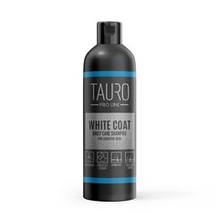 Šampūns suņiem un kaķiem Tauro Pro Line White Coat Daily Care Shampoo, 250 ml cena un informācija | Kosmētiskie līdzekļi dzīvniekiem | 220.lv