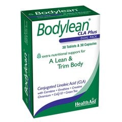 Uztura bagātinātājs HealthAid Bodylean CLA Plus, N30 cena un informācija | Vitamīni, preparāti, uztura bagātinātāji skaistumam | 220.lv