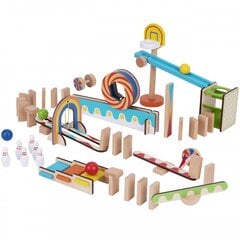 Tooky Toy klucīši - domino puzle cena un informācija | Konstruktori | 220.lv