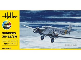 Heller - Junkers Ju-52/3M dāvanu komplekts, 1/72, 56380 cena un informācija | Konstruktori | 220.lv