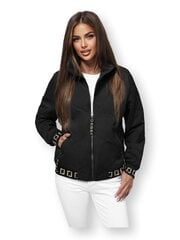 Melna jaka Sanar JS/5M3161/392-51833-XL цена и информация | Женские куртки | 220.lv