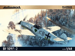 Сборная модель Eduard - Messerschmitt Bf 109F-2 ProfiPack edition, 1/48, 82115 цена и информация | Конструкторы и кубики | 220.lv