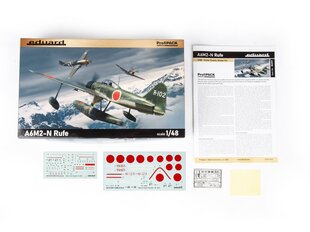 Сборная модель Eduard - Nakajima A6M2-N Rufe Profipack, 1/48, 82219 цена и информация | Конструкторы и кубики | 220.lv